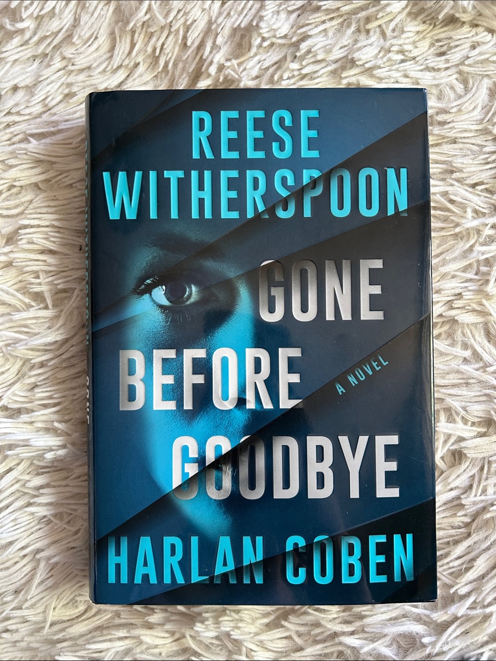 Reese Witherspoon x Harlan Coben "Gone Before Goodbye" Hardcover - Blue/Black